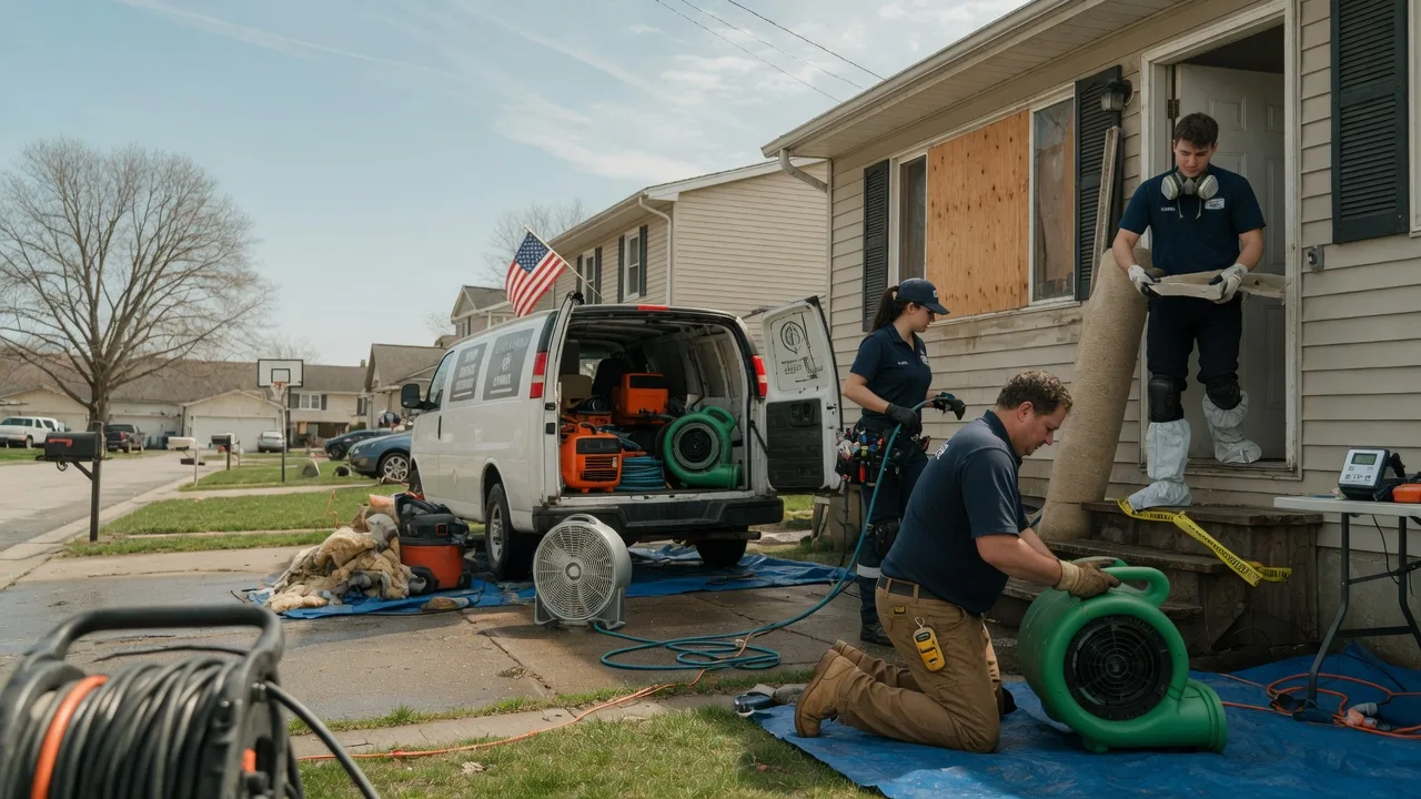 Water Damage Restoration in Pontotoc, TX near me